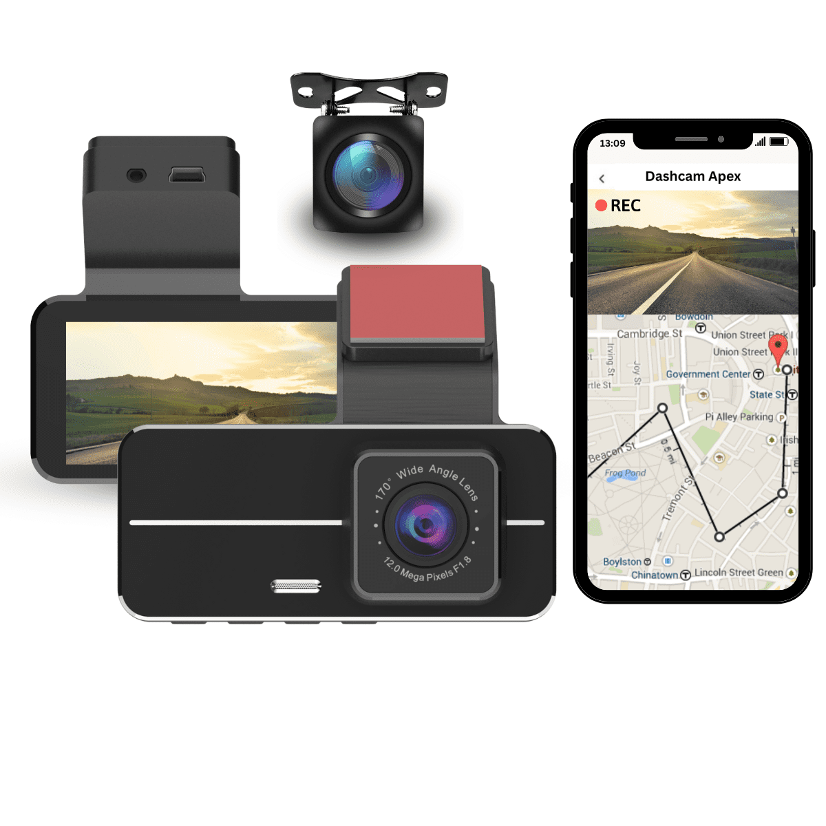 Dashcam Apex JDP5