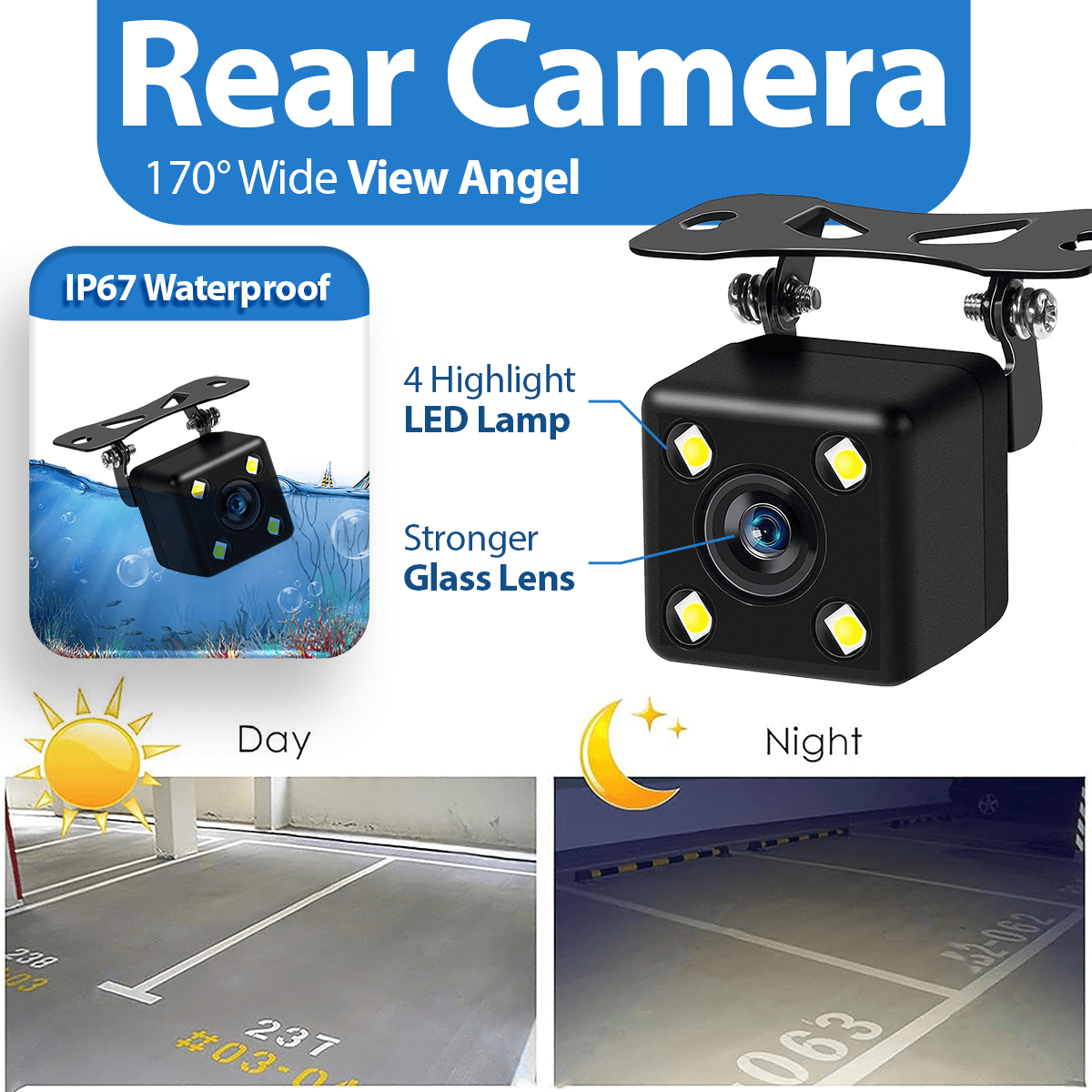 Dashcam Pro - Motion Detection, Easy to Install, 4.0" LCD, 170° Wide Angle, 1080p Resolution