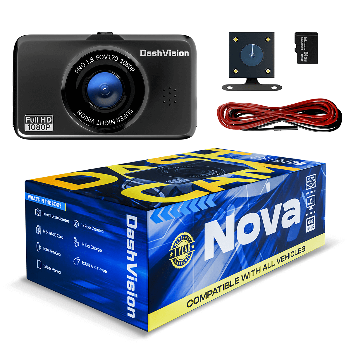 Dash cam Pro New & Improved DP5