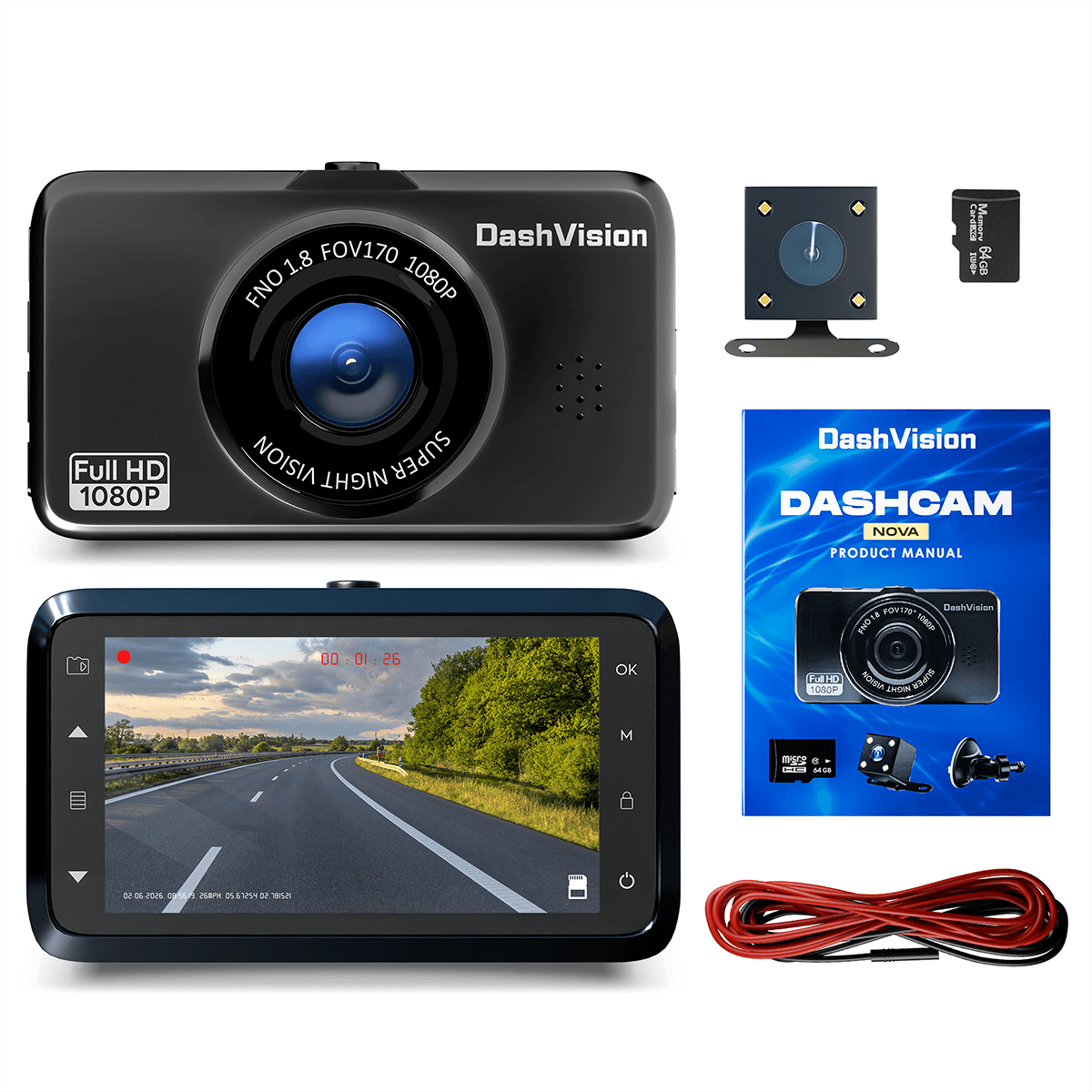 Dash Cam Pro New & Improved DP6