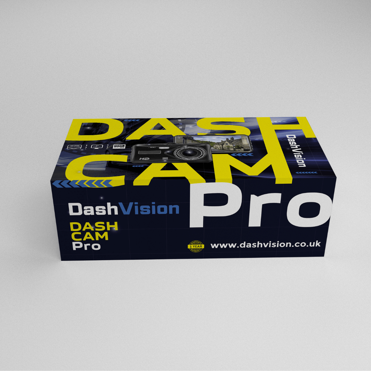 Dashcam Pro (Front & Rear) Premium Dash Cam