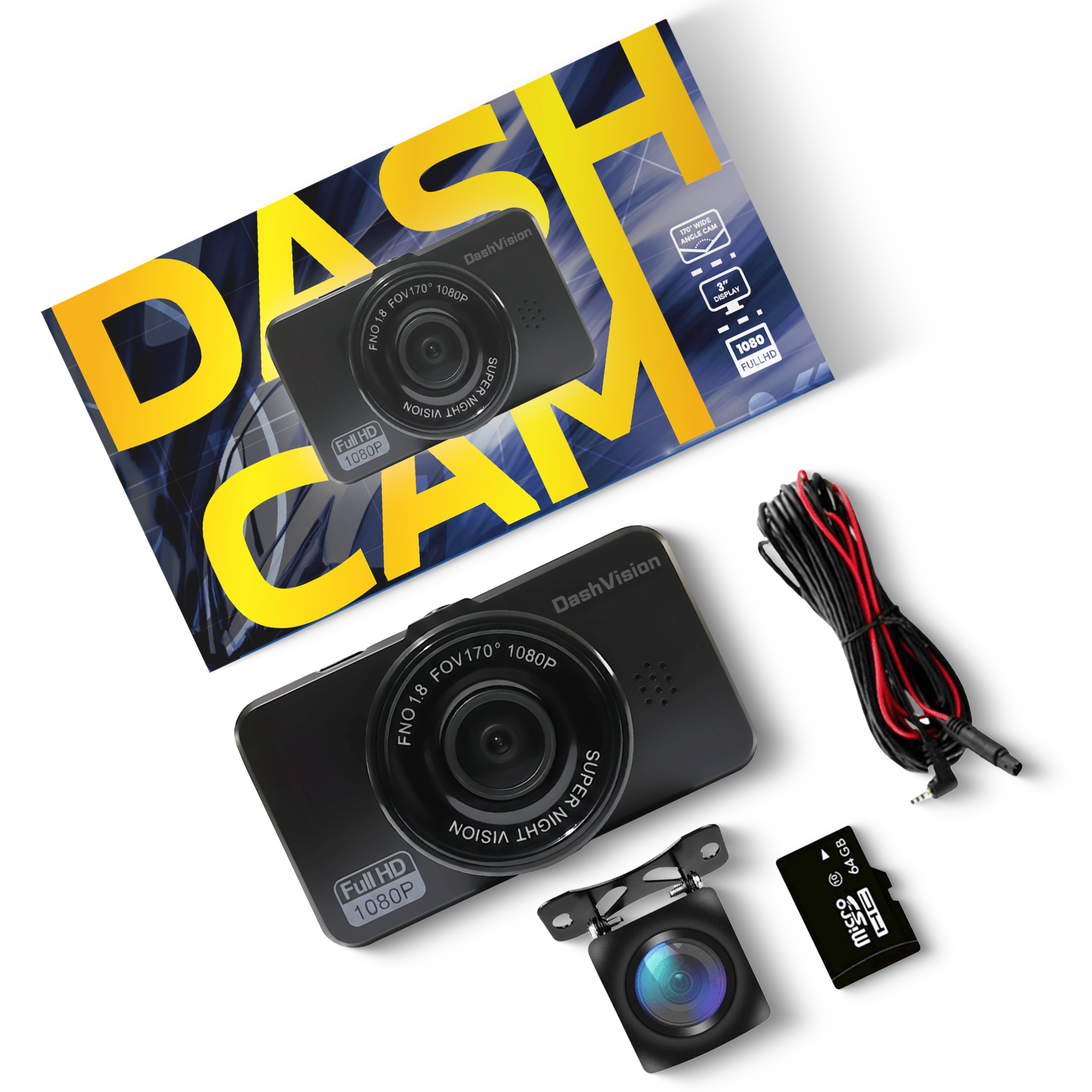Dash cam Pro New & Improved