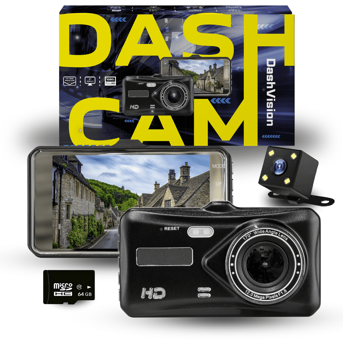 Dashcam Pro (Front & Rear) *Best Seller* JDP6