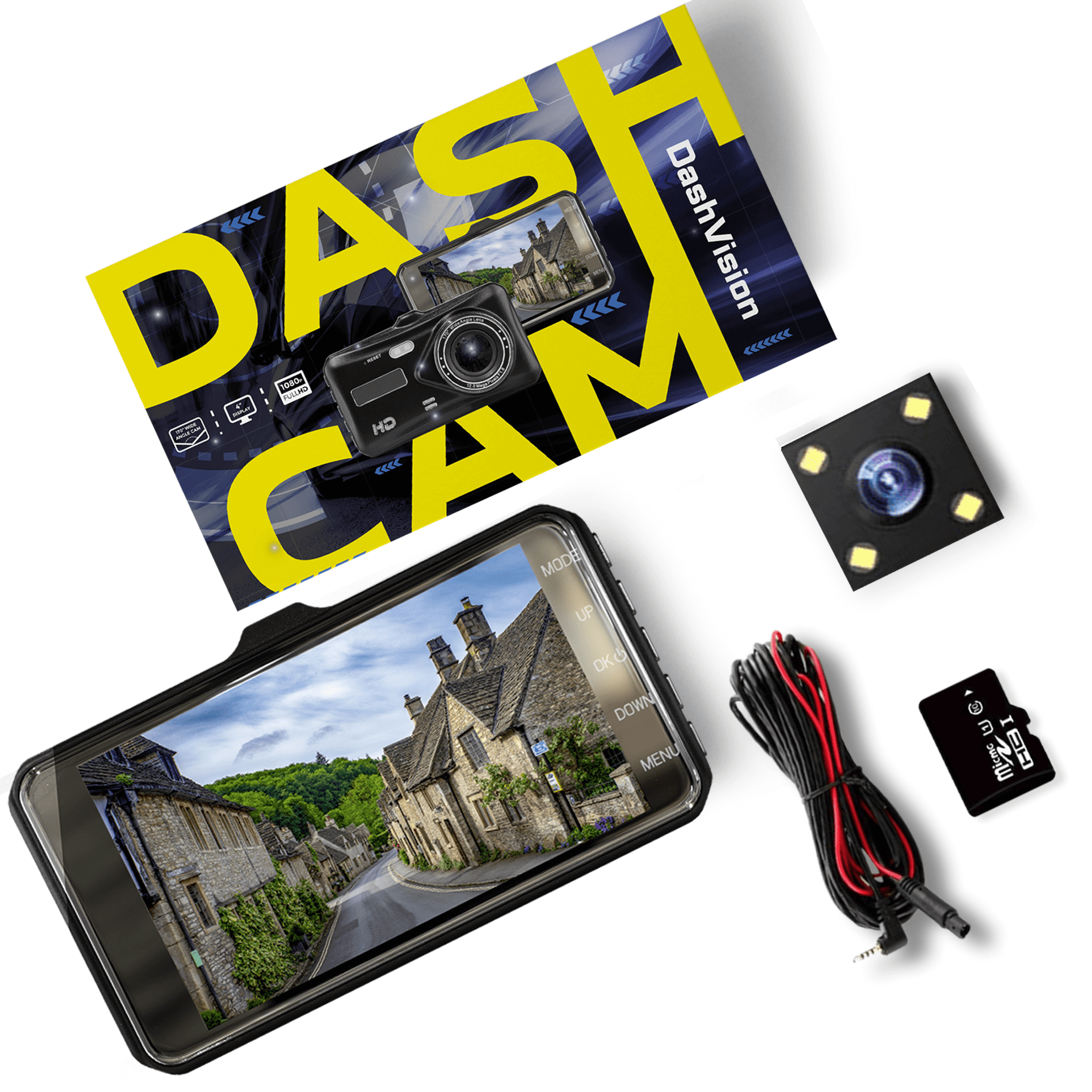 Dashcam Pro (Front & Rear) *Best Seller* DP6