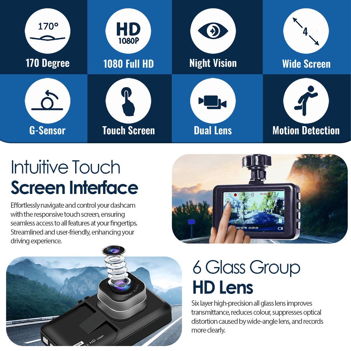 Dash Cam Lite (Front Only) DP4