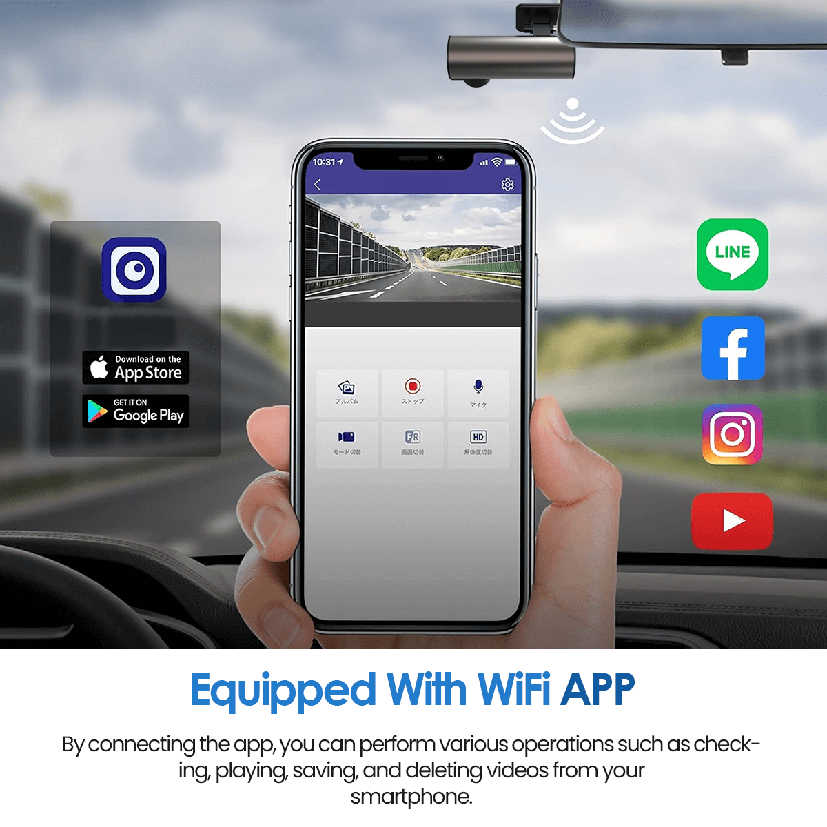 Dashcam Stealth JDP4