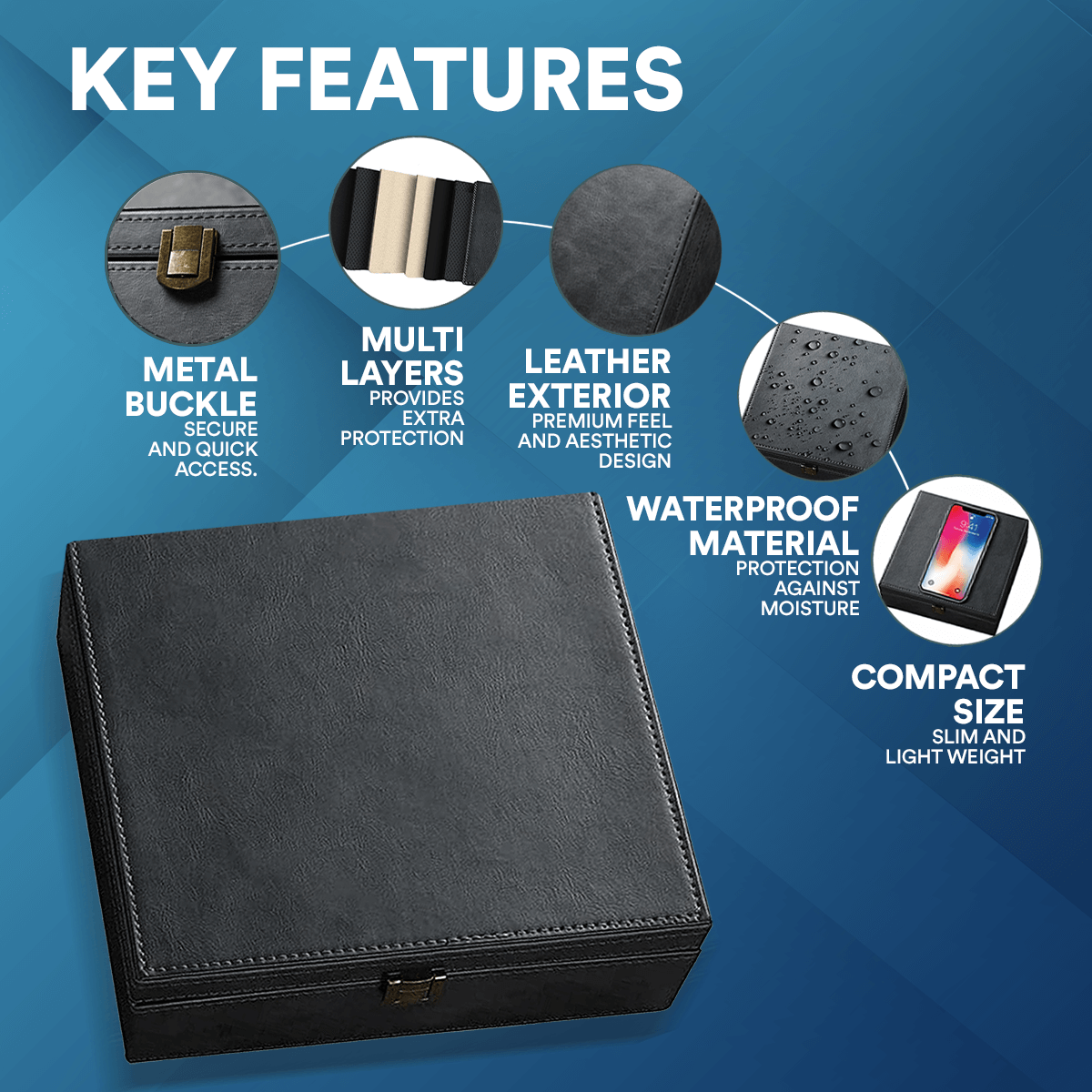 RFID Car Key Signal Blocker Box