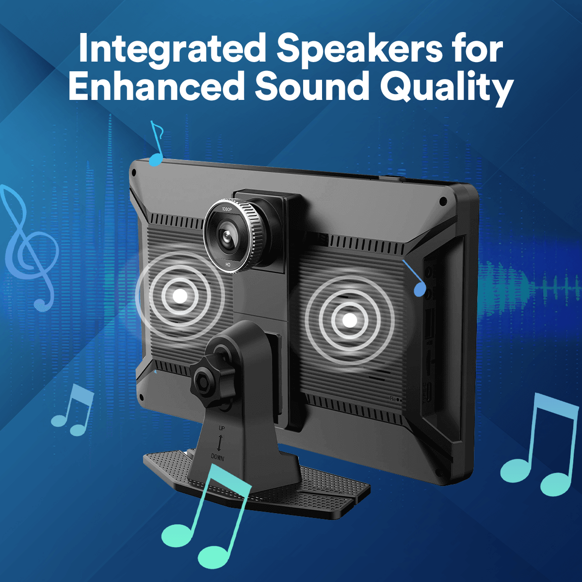 Smart Car Play Dash Cam 9"