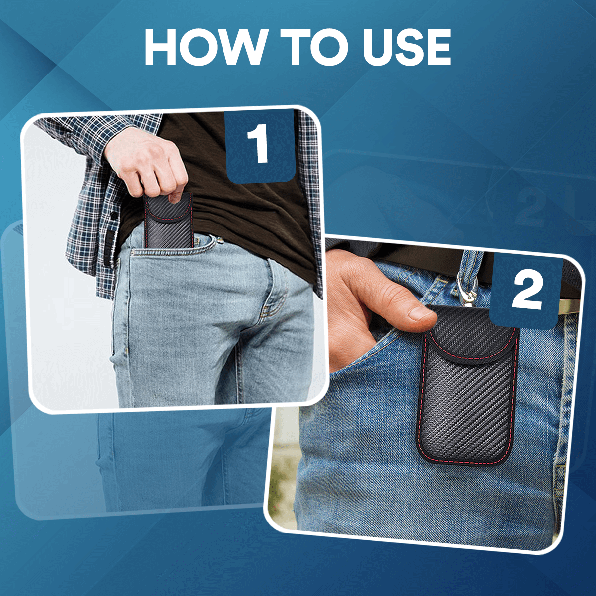 RFID Car Key Signal Blocker Pouch