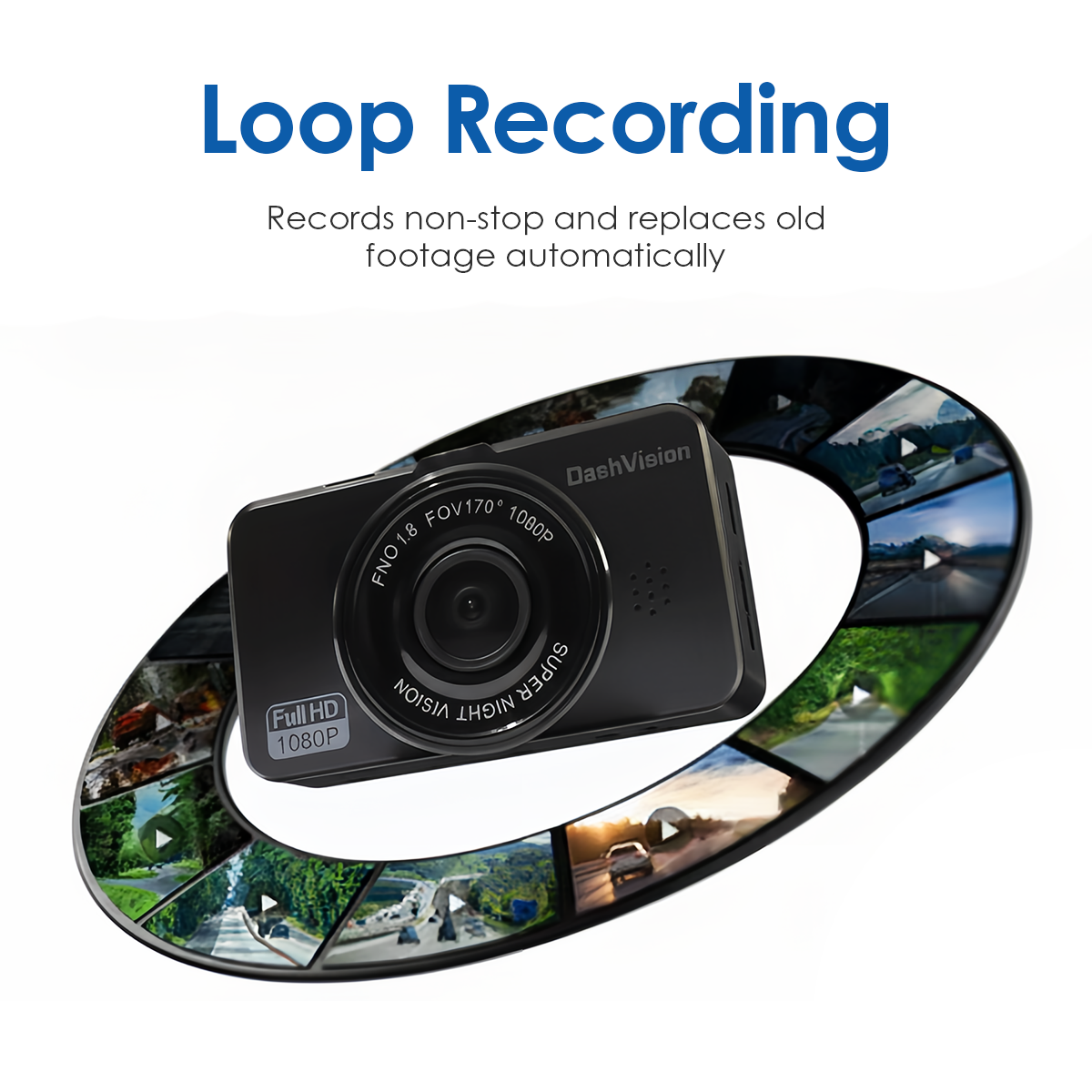 Dash Cam Pro (Front + Rear)