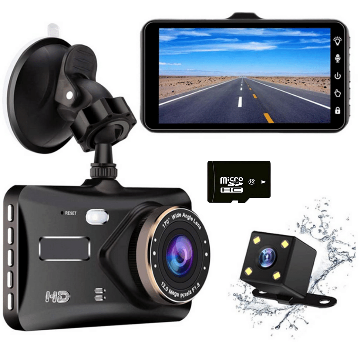 Dashcam Pro (Front & Rear) *Best Seller*