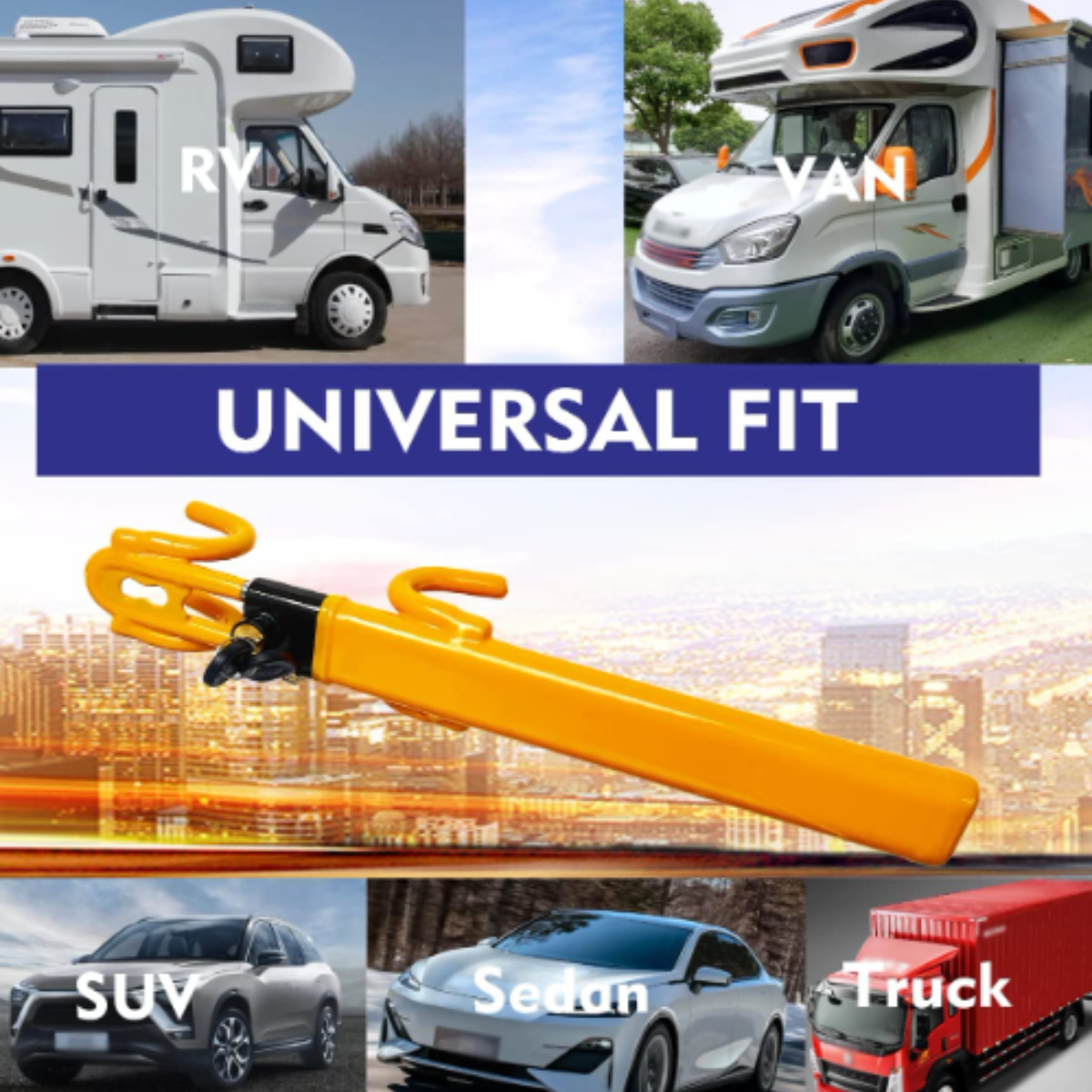 Car Steering Wheel Lock (Anti-Theft) DP6