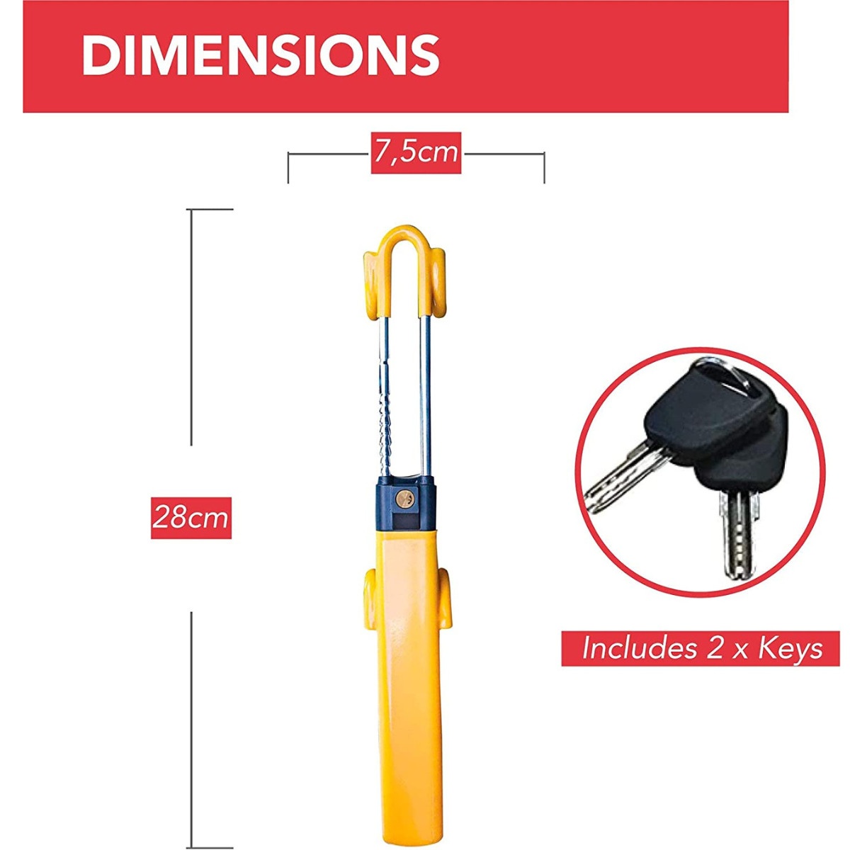 Car Steering Wheel Lock (Anti-Theft) DP9